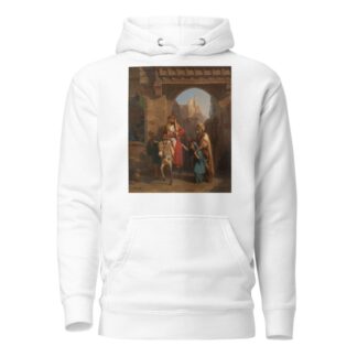 Jeune mendiante dans une rue du Caire by Edouard Girardet Hoodie
