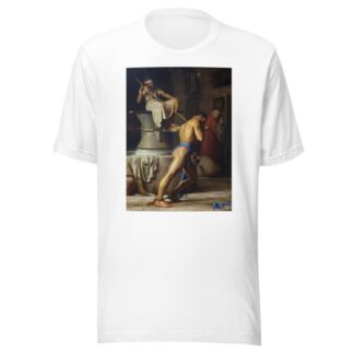 Samson and the Philistines by Carl Bloch T-Shirt