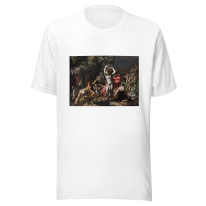 Moses Striking the Rock by Abraham Bloemaert T-Shirt