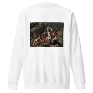 Moses Striking the Rock by Abraham Bloemaert Sweatshirt