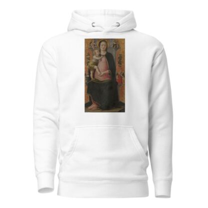 Virgin and Child Enthroned by Antonio Vivarini Hoodie
