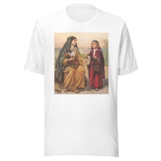 The tongue and the temper by Providence Lith. Co T-Shirt