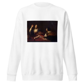 Martha Scolding Her Vain Sister Mary Magdalene by Anonymous Sweatshirt