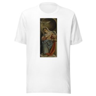 Virgin of the Annunciation by Jacopo Bassano T-Shirt