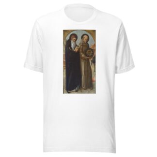 Saint Anthony Abbot and Saint Bernardino of Siena by Jacopo Bellini T-Shirt