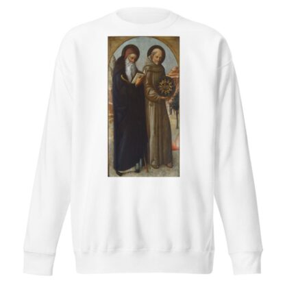 Saint Anthony Abbot and Saint Bernardino of Siena by Jacopo Bellini Sweatshirt