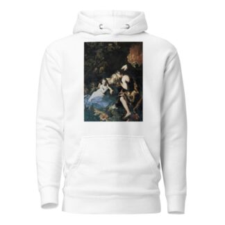 Lot Inebriated by his Daughters by Bartolomeo Guidobono Hoodie