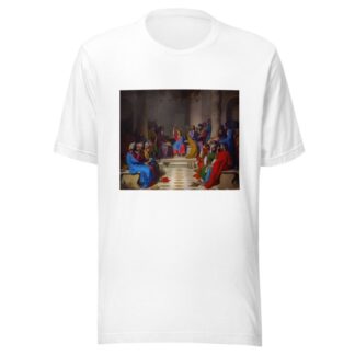 Jesus among the doctors by Jean Auguste Dominique Ingres T-Shirt