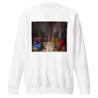 Jesus among the doctors by Jean Auguste Dominique Ingres Sweatshirt