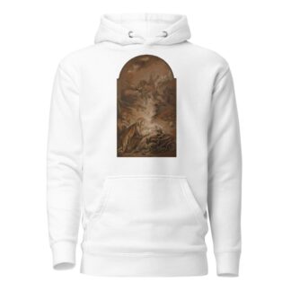 The Nativity With A Hovering Angel by François Boucher Hoodie