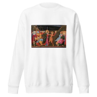 The Betrayal of Christ by Sassetta Sweatshirt