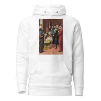 Saint Ambrose and the Miracle of the Bees by Ambrogio Bergognone Hoodie