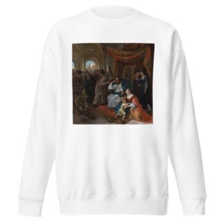 Moses and Pharaoh’s Crown by Jan Steen Sweatshirt
