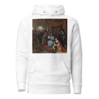 Moses and Pharaoh’s Crown by Jan Steen Hoodie
