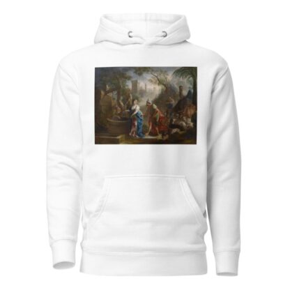 Rebekka And Eliezer At The Well by Joseph Esperlin Hoodie