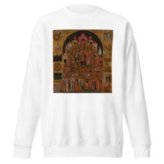 En Toi se réjouit by Franghias Kavertzas Sweatshirt