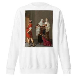 Salome with the Head of Saint John the Baptist by Jacob Duck Sweatshirt