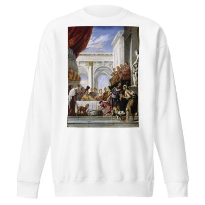 The Parable of Lazarus and the Rich Man by Domenico Fetti Sweatshirt