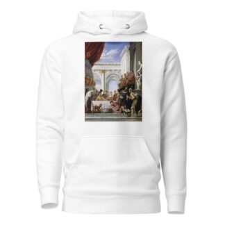 The Parable of Lazarus and the Rich Man by Domenico Fetti Hoodie