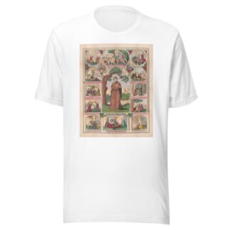 St. Bridget, the Mary of Erin born A.D. 453 died A.D. 525 by Haasis & Lubrecht T-Shirt