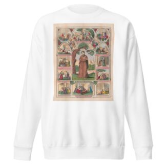 St. Bridget, the Mary of Erin born A.D. 453 died A.D. 525 by Haasis & Lubrecht Sweatshirt