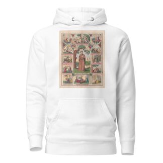 St. Bridget, the Mary of Erin born A.D. 453 died A.D. 525 by Haasis & Lubrecht Hoodie