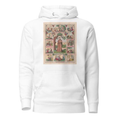 St. Bridget, the Mary of Erin born A.D. 453 died A.D. 525 by Haasis & Lubrecht Hoodie