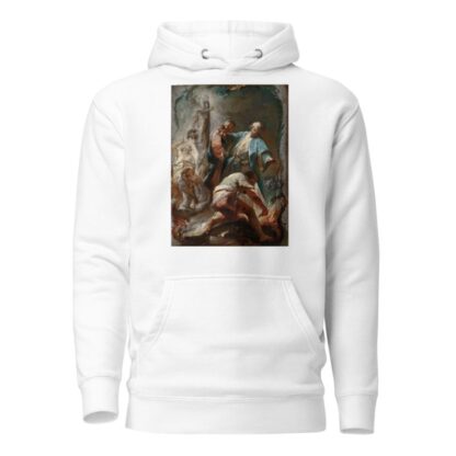 Scenes from the Life of Saint Arianus by Johann Wolfgang Baumgartner Hoodie