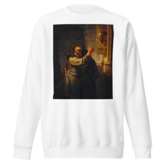 Samson Threatening His Father-in-Law by Rembrandt van Rijn Sweatshirt