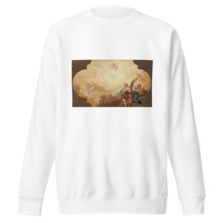 Angels Looking up at the Eye of God. Study by Guillaume Taraval Sweatshirt