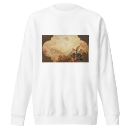Angels Looking up at the Eye of God. Study by Guillaume Taraval Sweatshirt