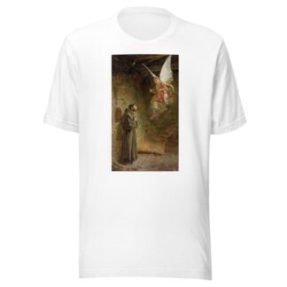 Visión de San Francisco de Asís by Luis Menéndez Pidal T-Shirt