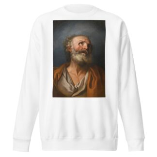 A Saint In Ecstasy by Follower of Jean-François de Troy Sweatshirt