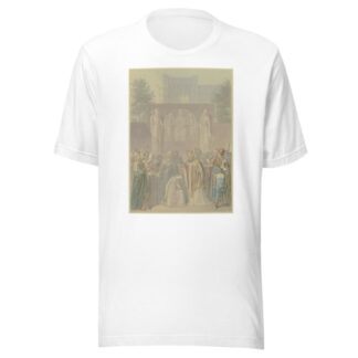 Sabine von Steinbach gesegnet und bekränzt by Ferdinand Fellner T-Shirt