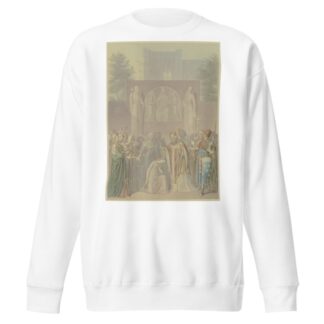 Sabine von Steinbach gesegnet und bekränzt by Ferdinand Fellner Sweatshirt