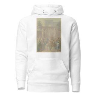 Sabine von Steinbach gesegnet und bekränzt by Ferdinand Fellner Hoodie