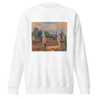 The Kraków Barbican by Julian Falat Sweatshirt