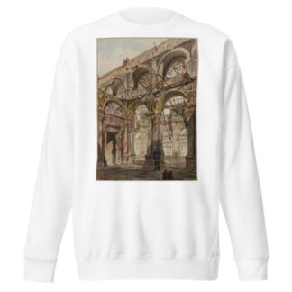 Ruines de l’Hôtel de Ville en 1871 by Richard Phené Spiers Sweatshirt