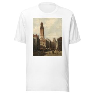 A street market by August Von Siegen T-Shirt