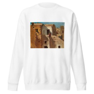 A Terrace in Taormina, study by Alois Schönn Sweatshirt