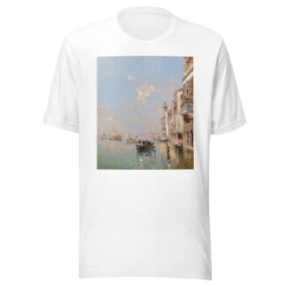 Canale della Giudecca in Venedig by Franz Richard Unterberger T-Shirt