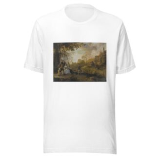 An Allegorical Family Portrait in a Landscape by Dirck van der Lisse T-Shirt