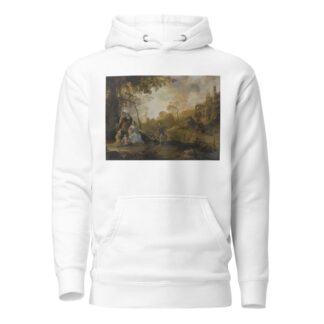 An Allegorical Family Portrait in a Landscape by Dirck van der Lisse Hoodie