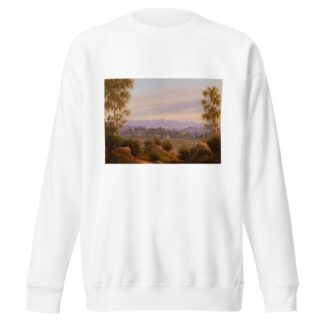 Blick auf Bad Warmbrunn by Wilhelm Brücke Sweatshirt
