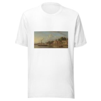 The Thames at Twickenham by Samuel Scott T-Shirt
