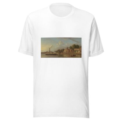 The Thames at Twickenham by Samuel Scott T-Shirt