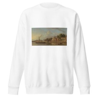 The Thames at Twickenham by Samuel Scott Sweatshirt