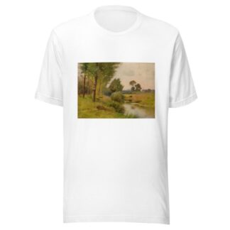 On The Housatonic River, Connecticut by Ernest Parton T-Shirt