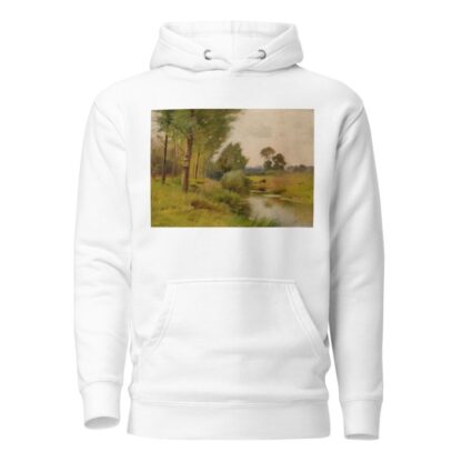 On The Housatonic River, Connecticut by Ernest Parton Hoodie