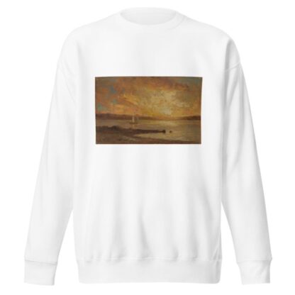 Boat on Sea by Edward Mitchell Bannister Sweatshirt